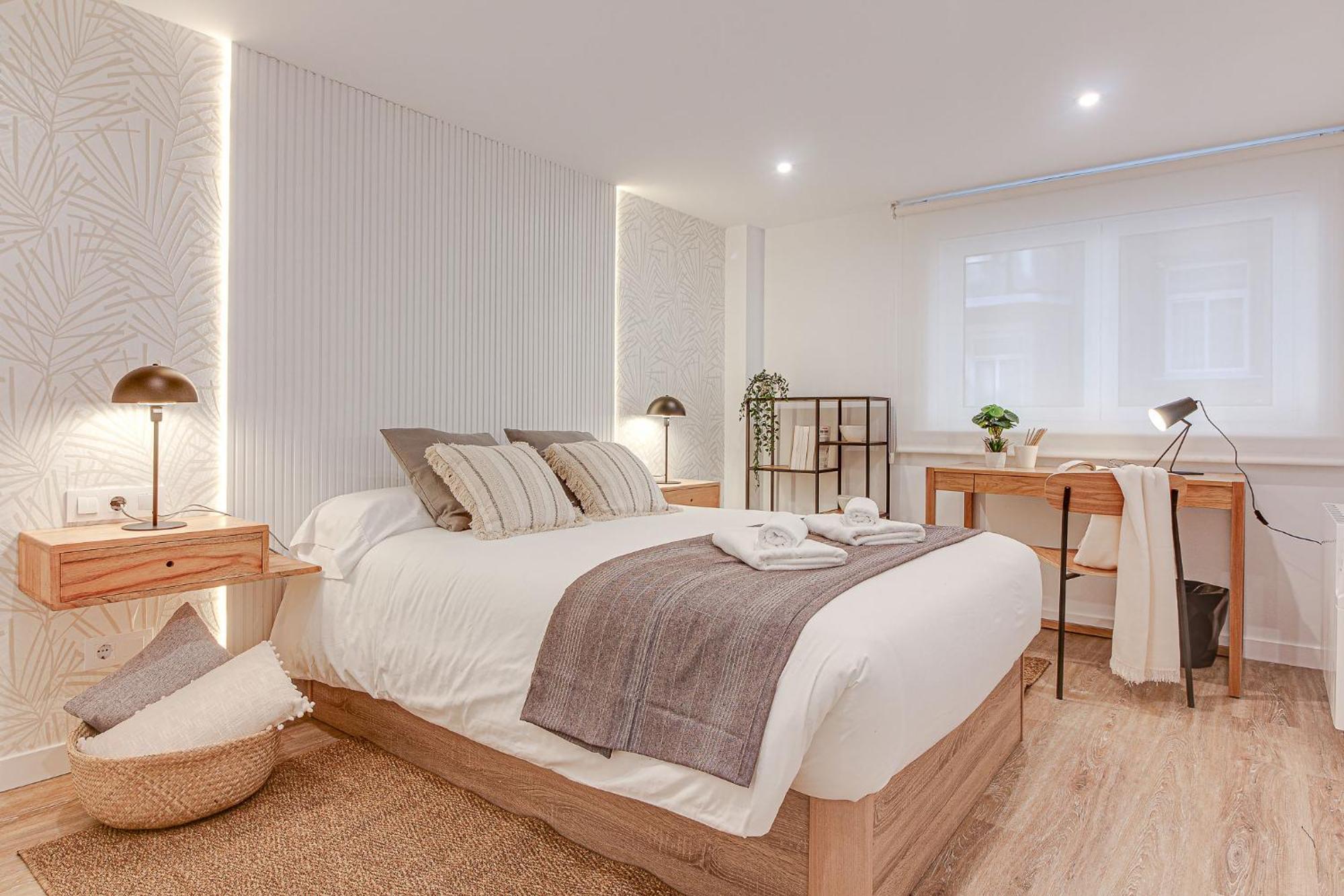 Diseno A Coruna Con Garaje Gratis By Theblueapartments Com 외부 사진